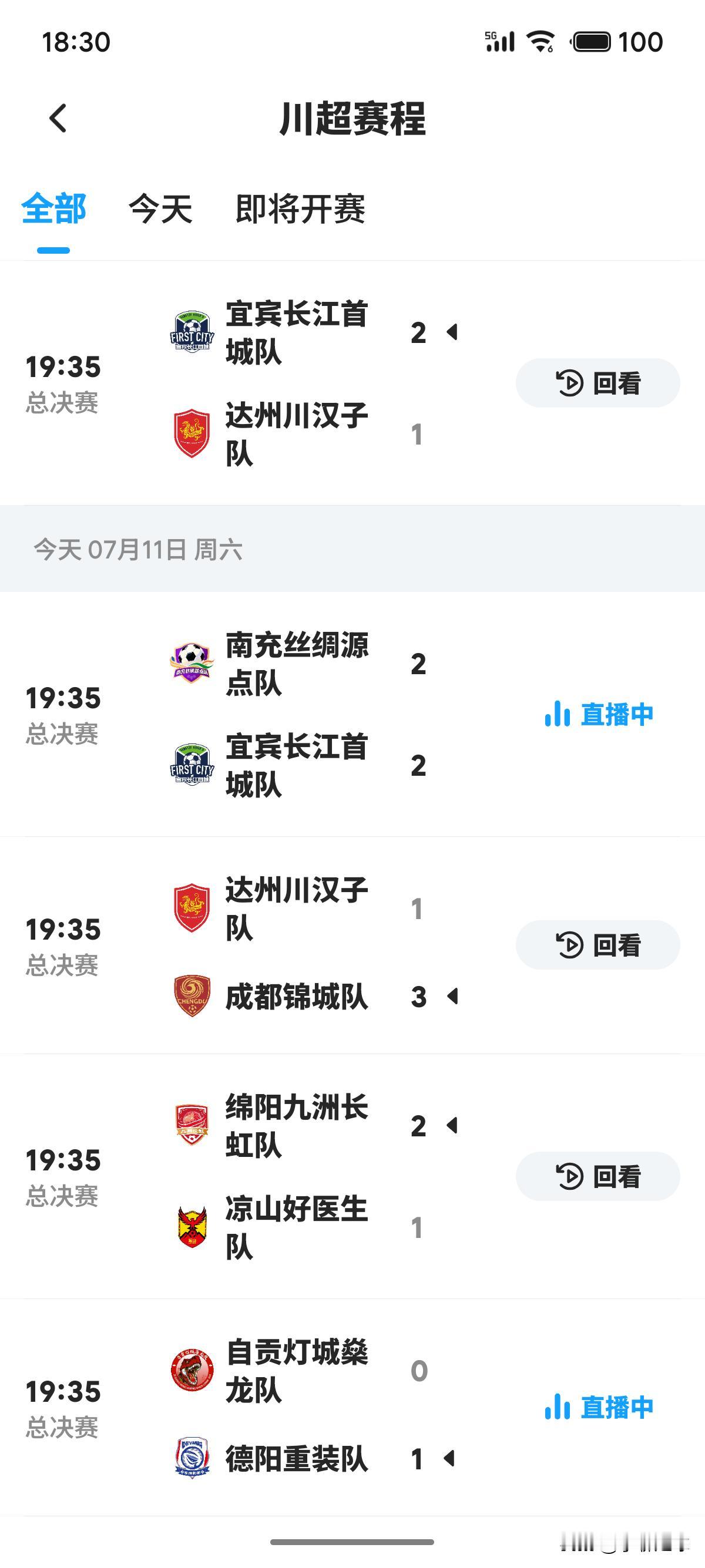 川超联赛快讯
    在刚刚结束的川超联赛总决赛第十六轮的较量中！8支球队互相拼