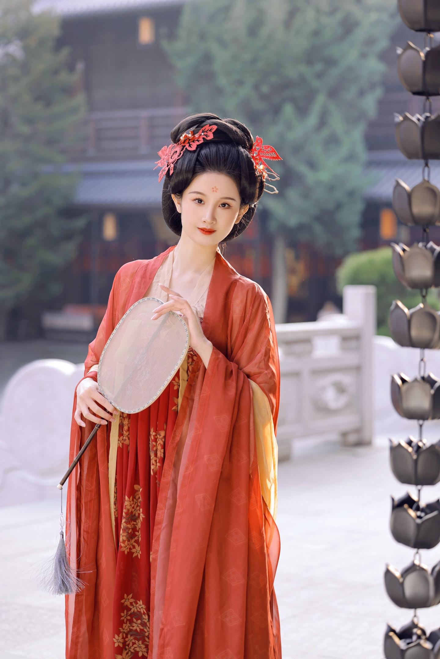 当非遗剪纸遇上汉服～