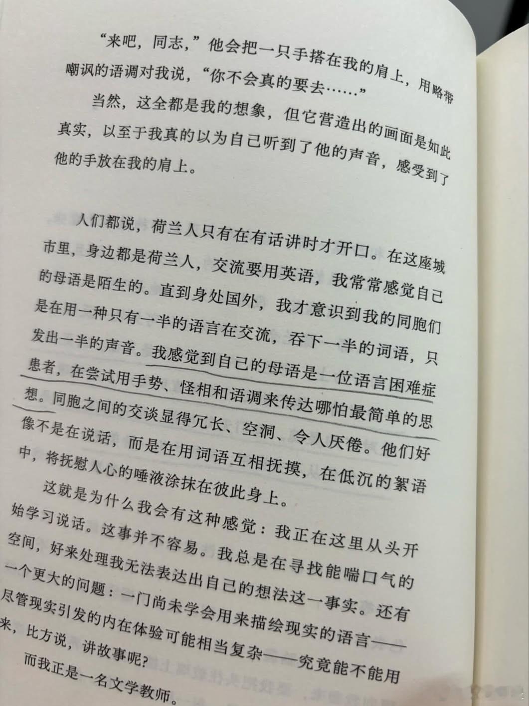 被污染的语言，被审查的语言，被迫流亡的语言，语言染了病 