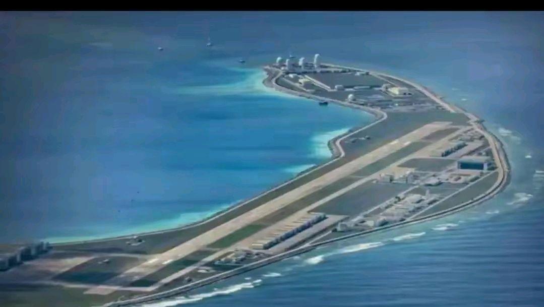 填海这个方法好，能够一劳永逸解决台湾问题！十万辆渣土车日夜交替、加上几万台挖掘机