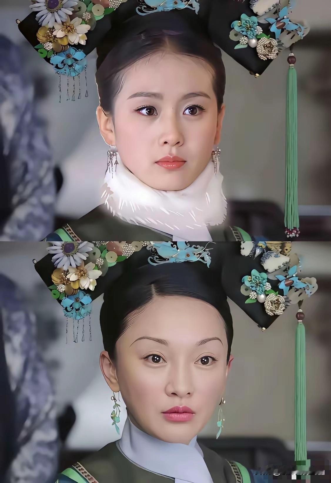 其实，真不能怪妆造！
谁年轻的时候，不是披个麻袋都是美的[大笑]