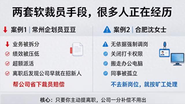 不辞退你，只逼你自己走：软裁员这套路我拆给你看