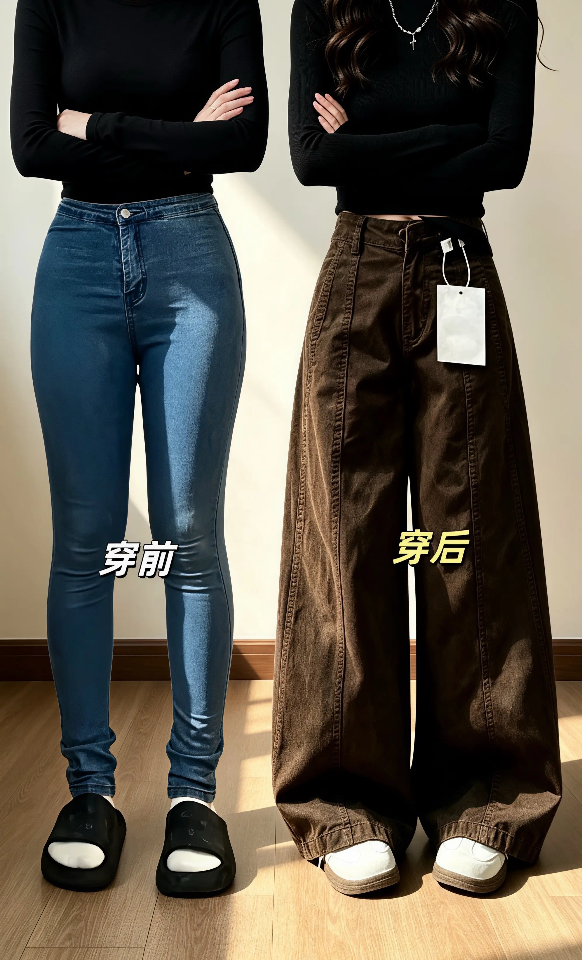 休闲减龄穿搭 好看的裤子怎么会嫌多 日常穿搭分享 通勤搭配 秋季新款