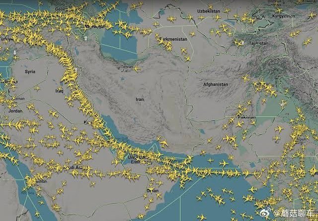 伊朗宣布暂时关闭领空我去？！这是要干？？？？ 