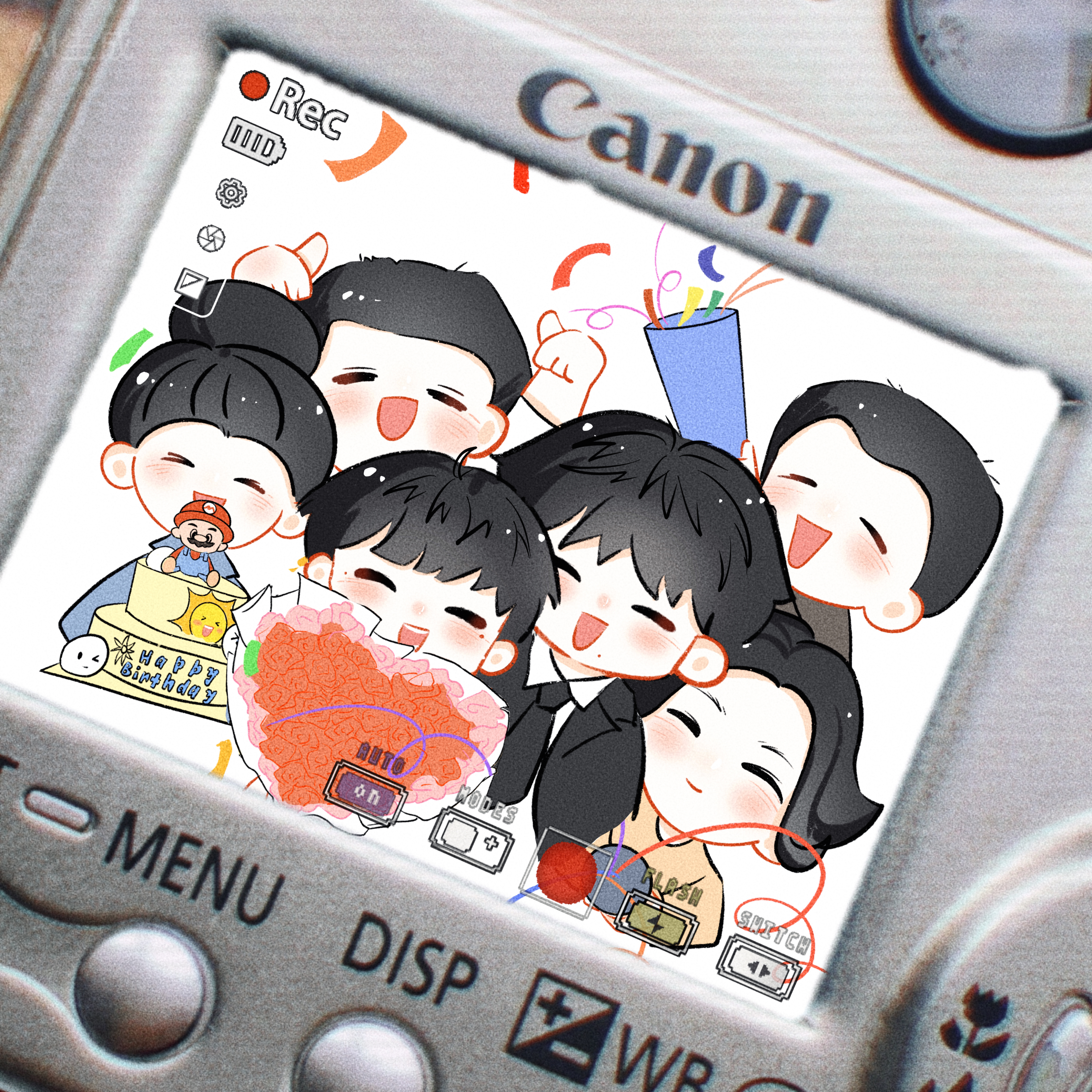 幸福MVP结算画面📷（生贺最后一幕把妈咪加进去啦 ​  ​​​