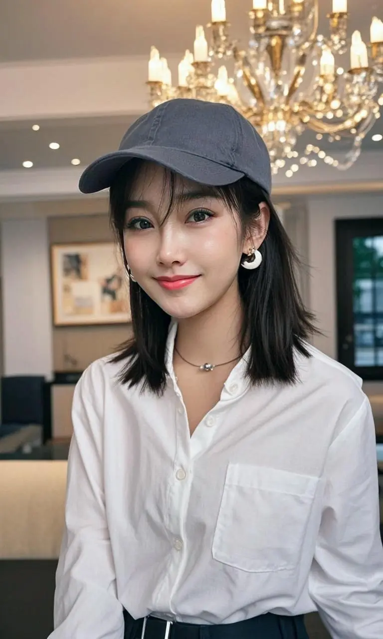 呦，挺有帽像呢！ 帽下风情