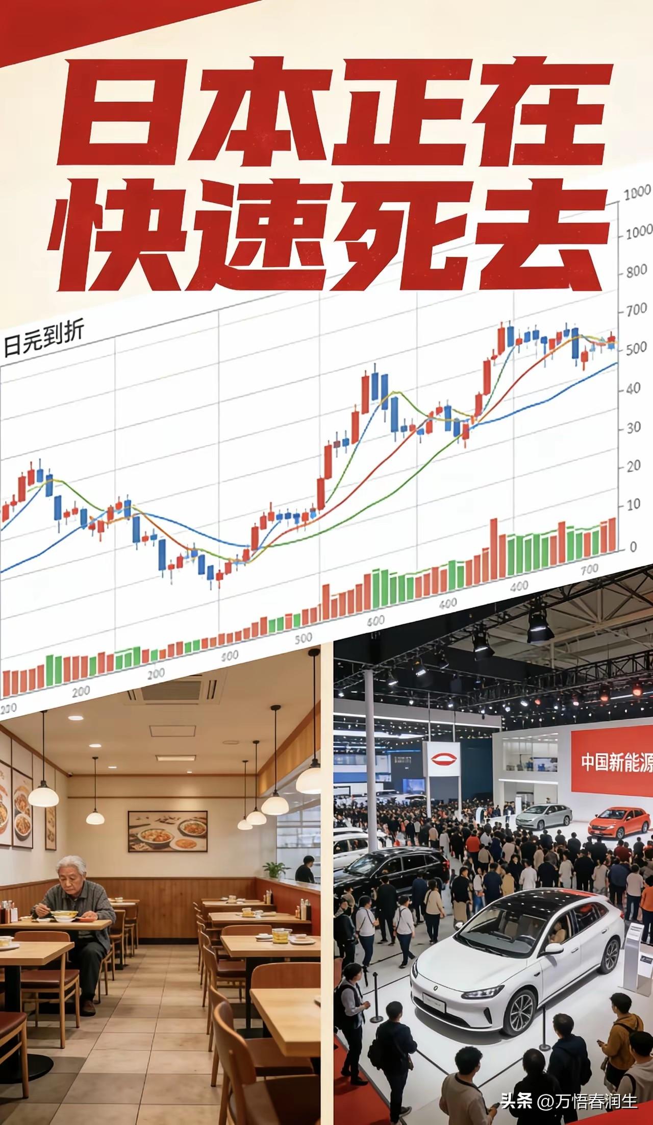 日本经济陷入死循环：
油价上涨→贸易逆差扩大→抛售日元→日元持续贬值→进口成本攀