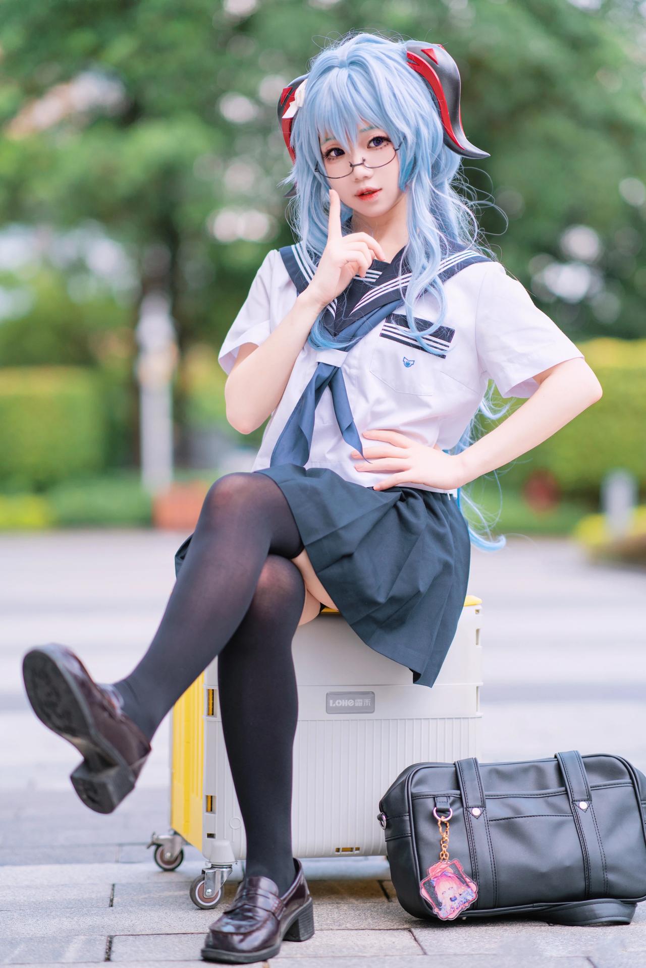 开学后的甘雨，谁不爱呢！  
