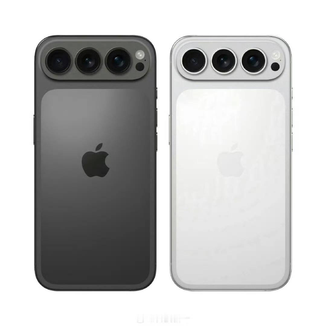 曝iPhone17ProMax渲染图 如果真是这样，那看来架构重新设计了，把更多