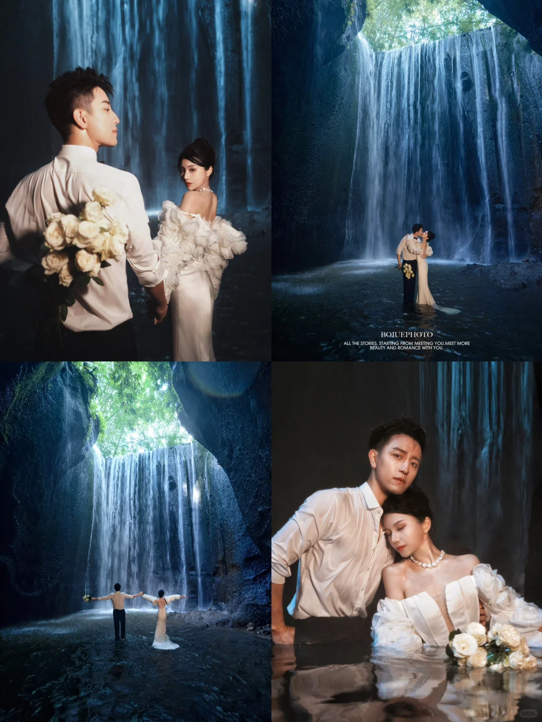 没错，我们就是结婚拍了10套婚纱照的情侣