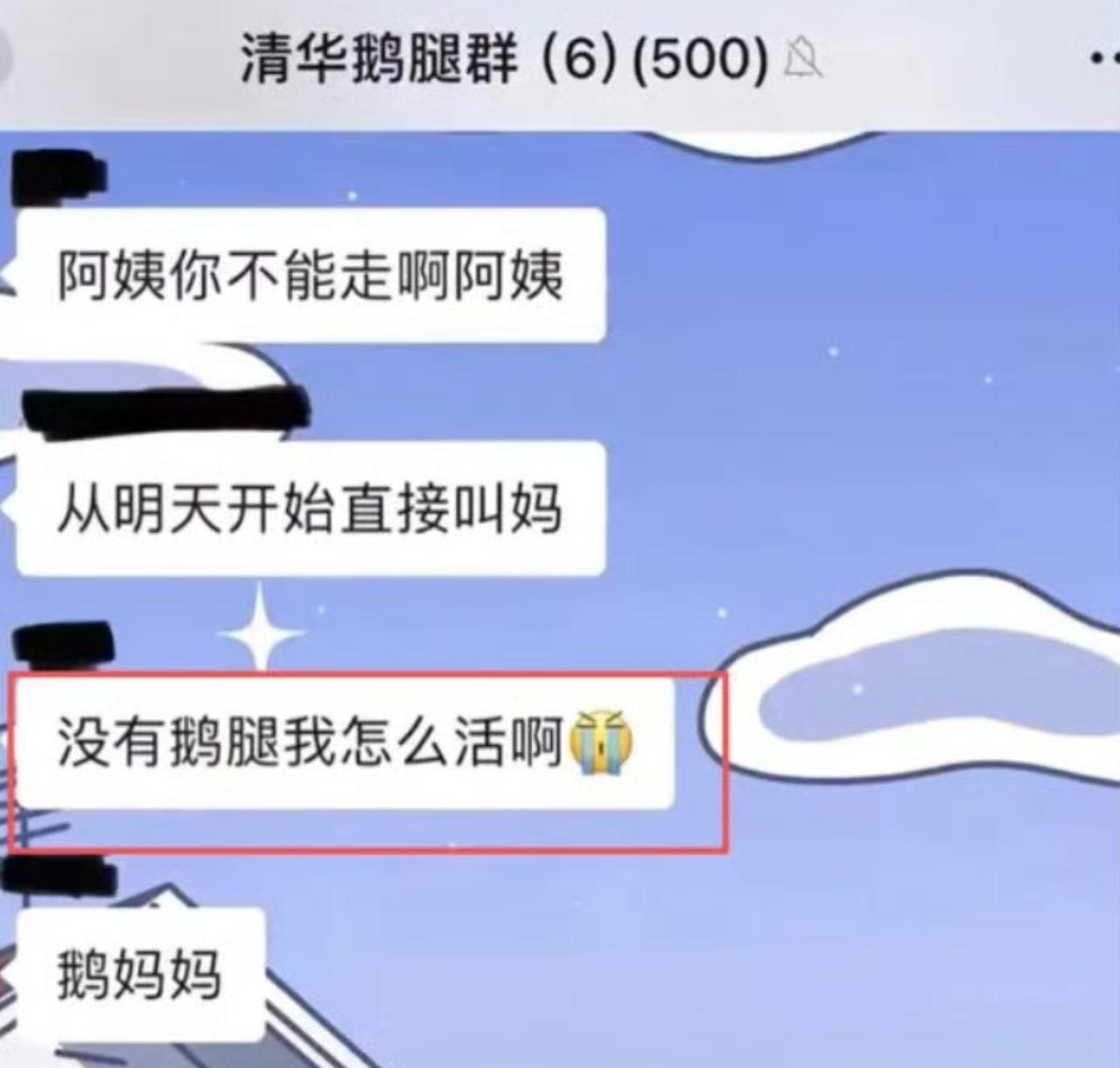北京高校的鹅腿阿姨被曝塌房了。

说一下过程。

之前北京有个摆摊卖鹅腿的阿姨，