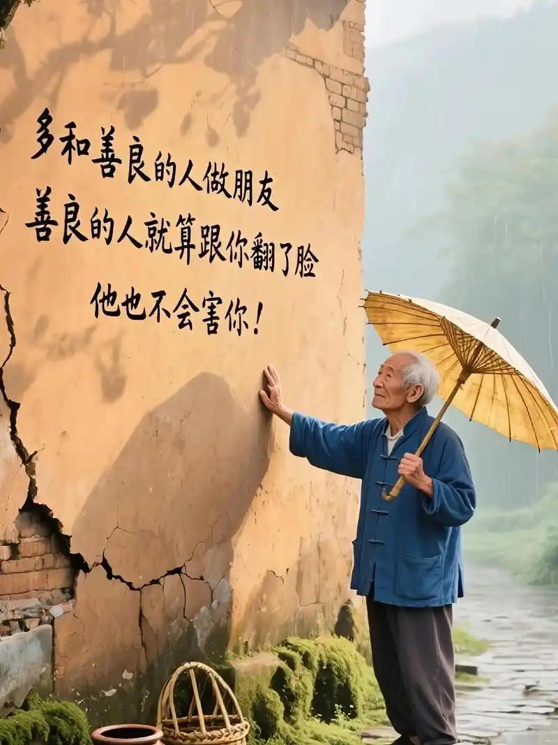 多和善良的人交朋友
       这是很棒的生活指南。我有个朋友，十分善良。有次