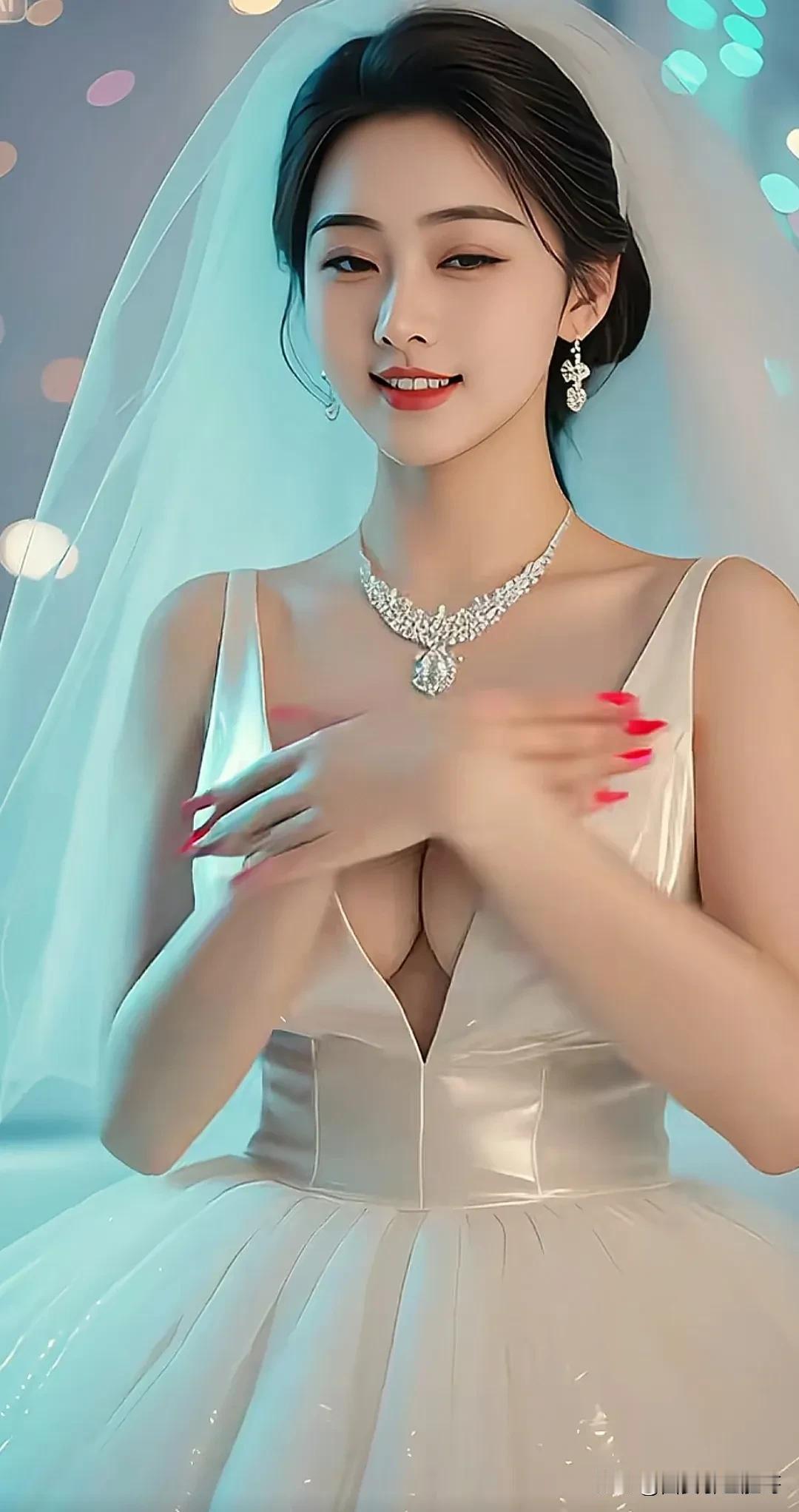 女人结婚时这样穿合适吗？这里面可是大有学问。婚纱是经典之选，出门纱不宜选择大拖尾