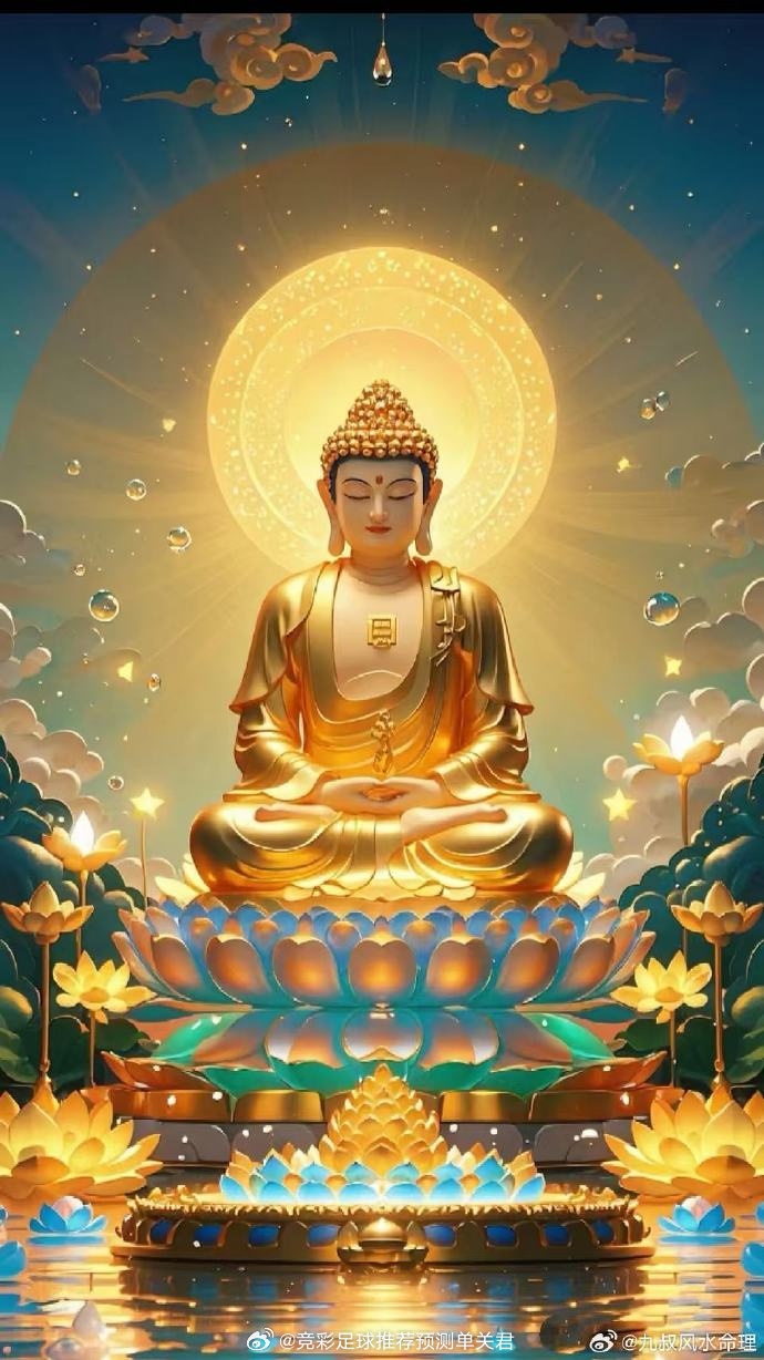 转发见佛祈福，万事亨通。静心礼佛，纳福迎祥。愿财运顺遂，事业兴旺；愿家宅安宁，人