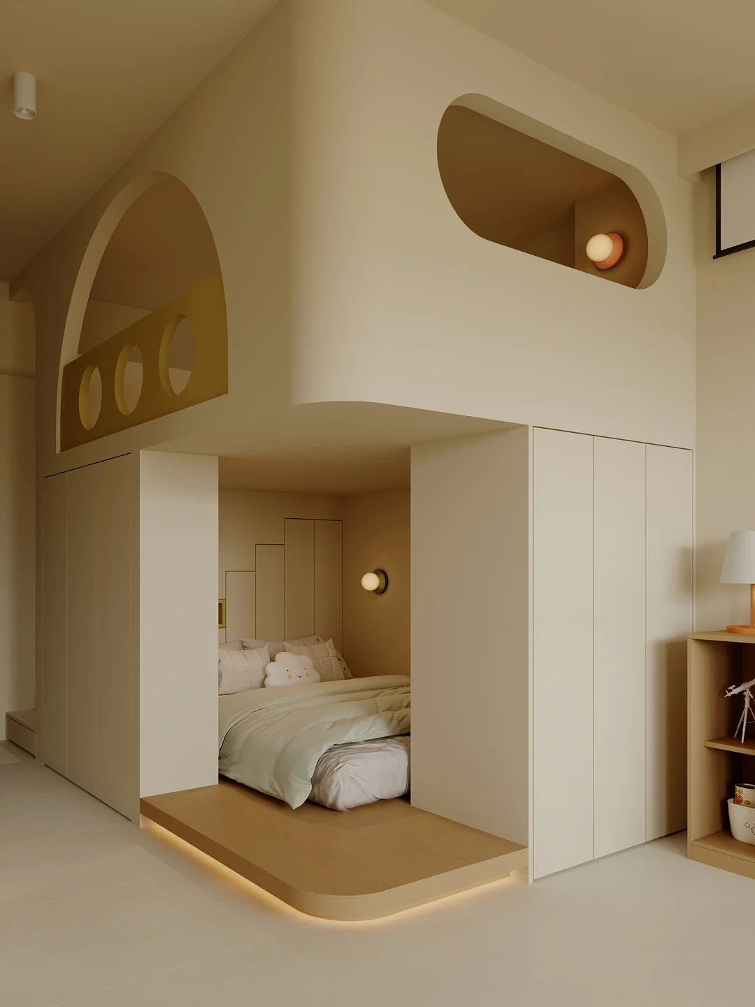 小家中的小城堡，爱了爱了！