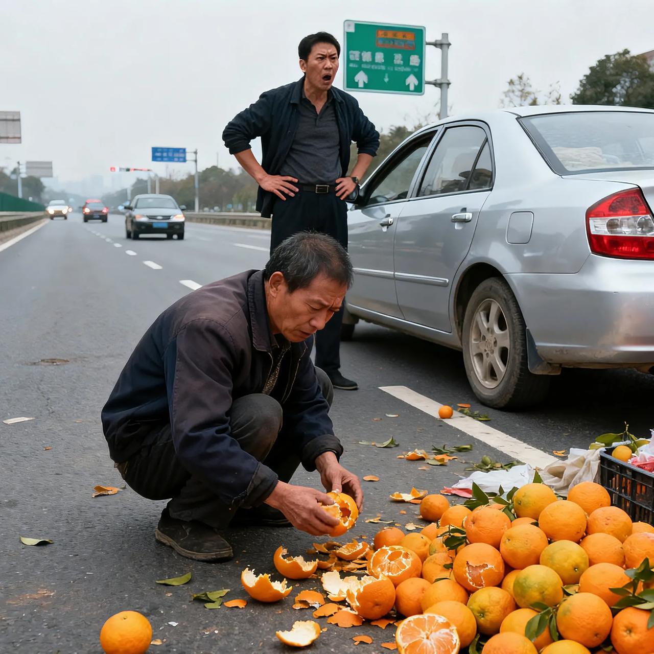 到底谁错了？占道摊位被司机碾压，支持摊主扣1，支持司机扣2！
 
近日，路边一个