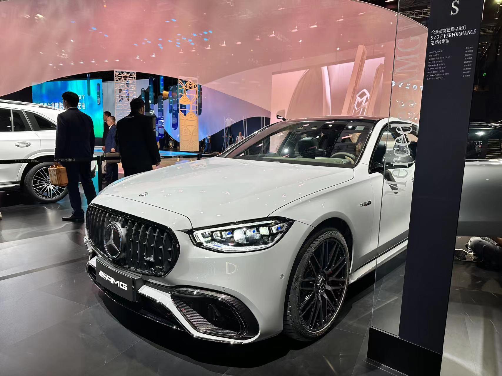 2023上海车展：AMG S 63 E PERFORMANCE国内首秀，新车基于