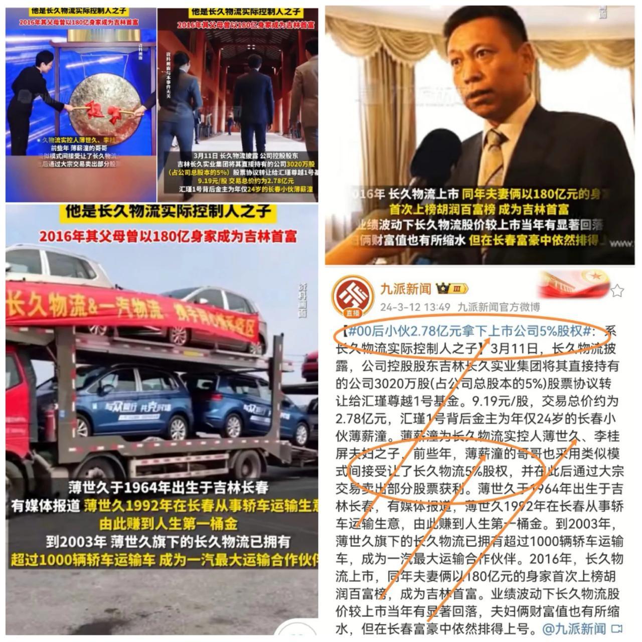 00后“长春小伙”薄薪潼入主上市公司，2.78亿拿下5%股权！资本市场见证新一代