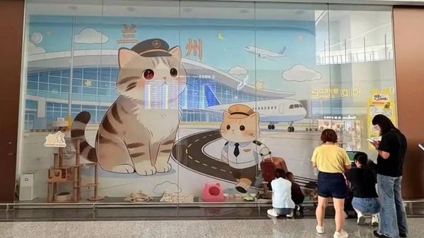 兰州机场“捕鼠办”火上热搜，机场收留流浪猫灭鼠，网友纷纷夸赞暖心。官方7月9日介