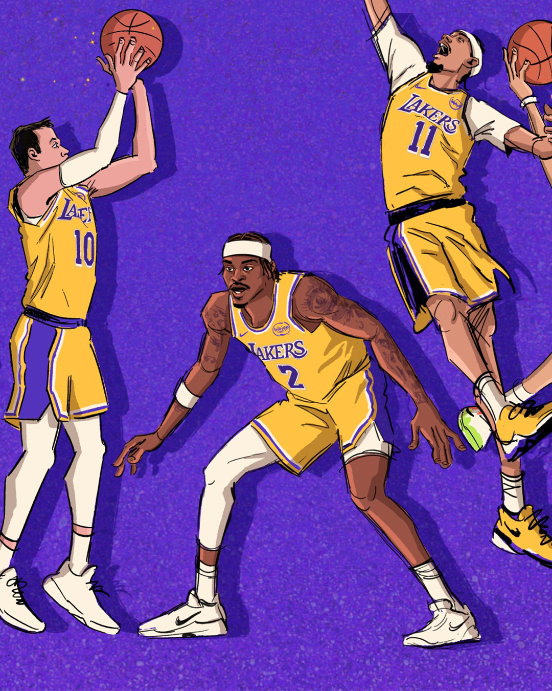 Let'go Lakers火箭vs湖人