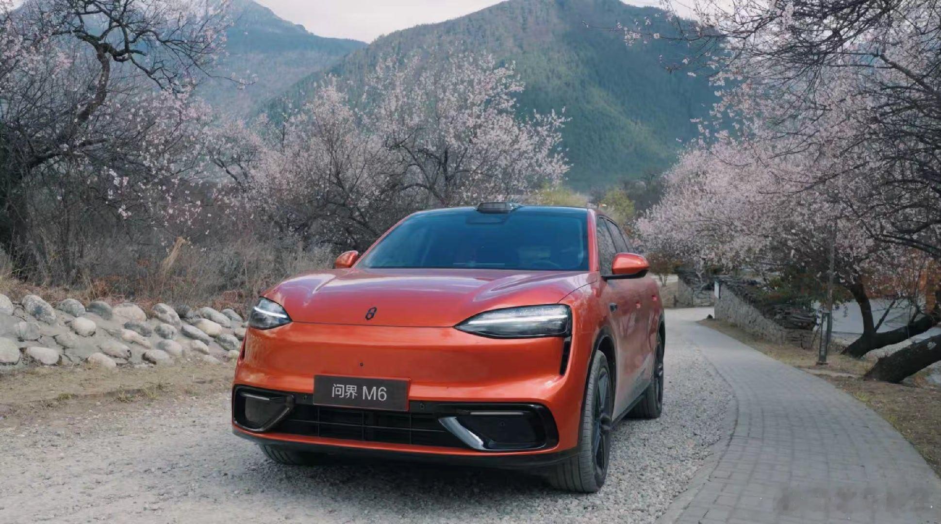 问界M6西藏高原续航实测 高原低温加上长坡，这对纯电车来说简直就是一场噩梦。但问