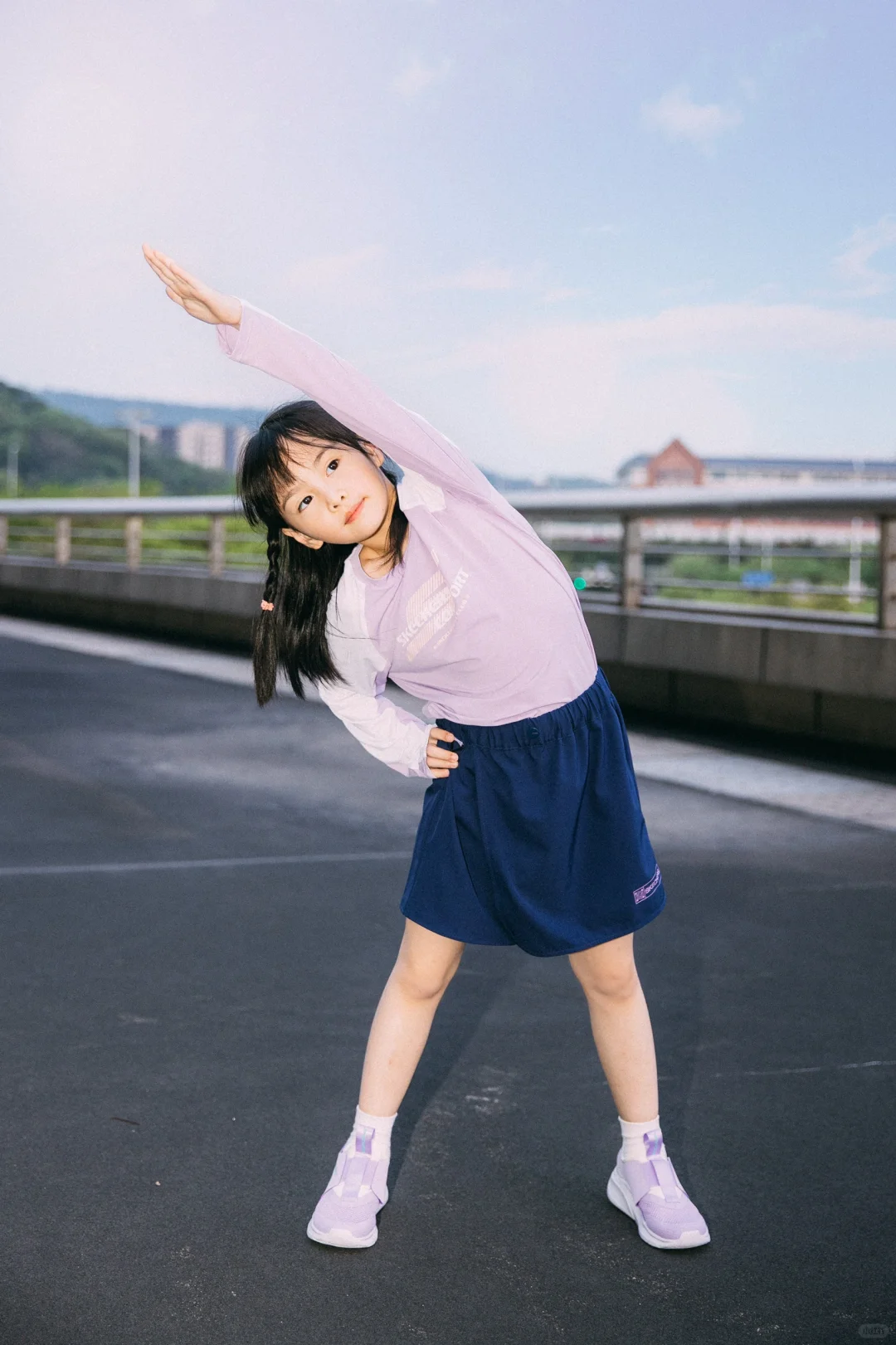 春日追高四级跳，运动场上我最俏～