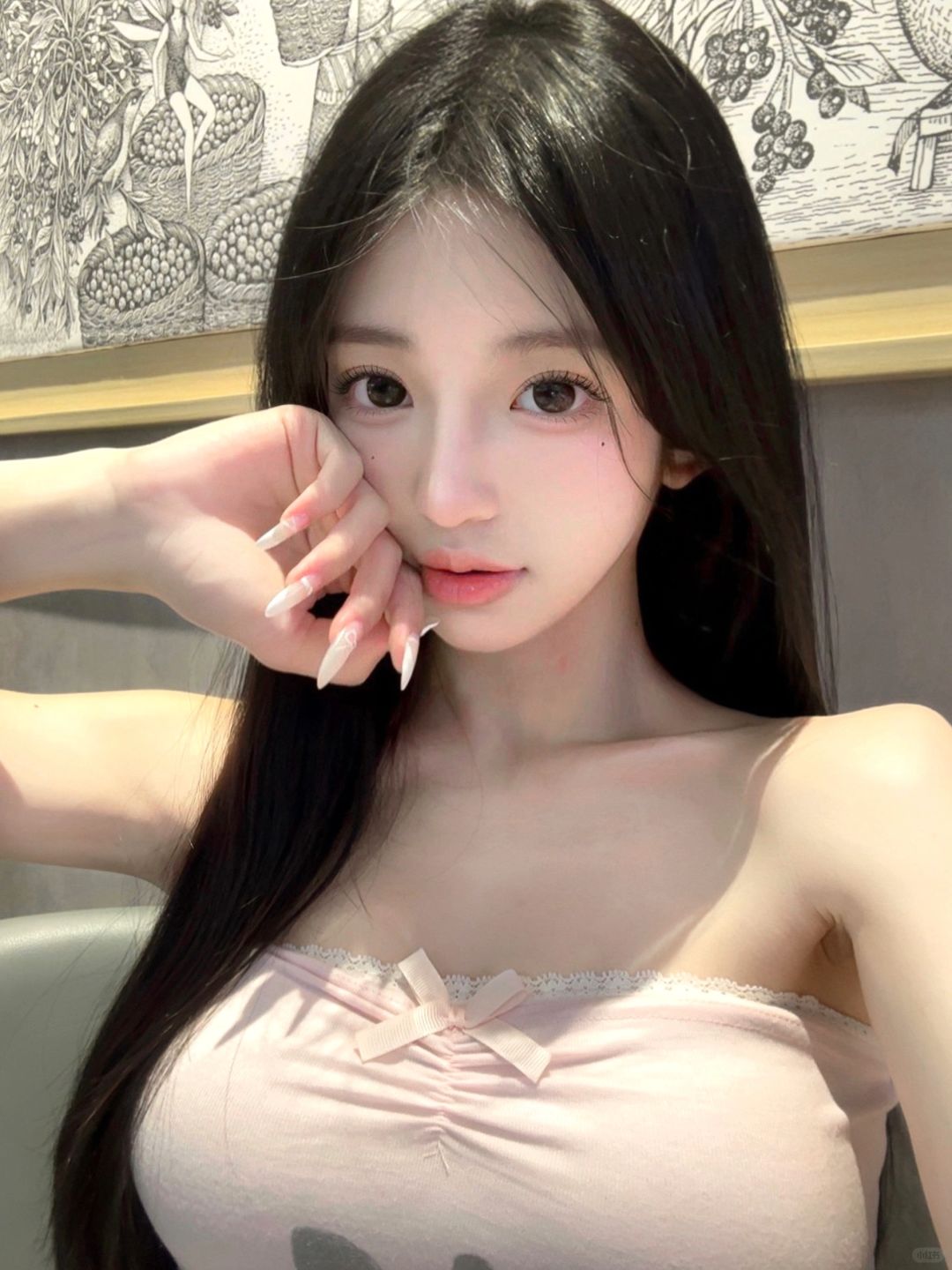 芭蕾美甲⋆ ⛪️ ✞⋆꙳🩰🤍⸝⸝⸝