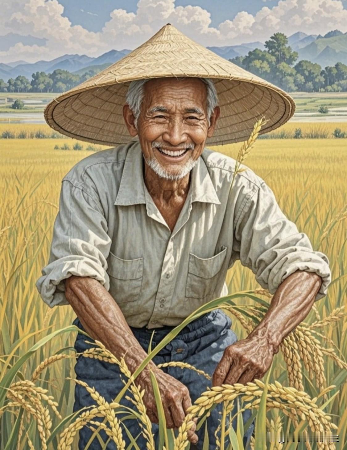 种了一辈子地的老人说：
“奉劝所有年轻人，无论你多聪明，本事多大，机会多好，该播