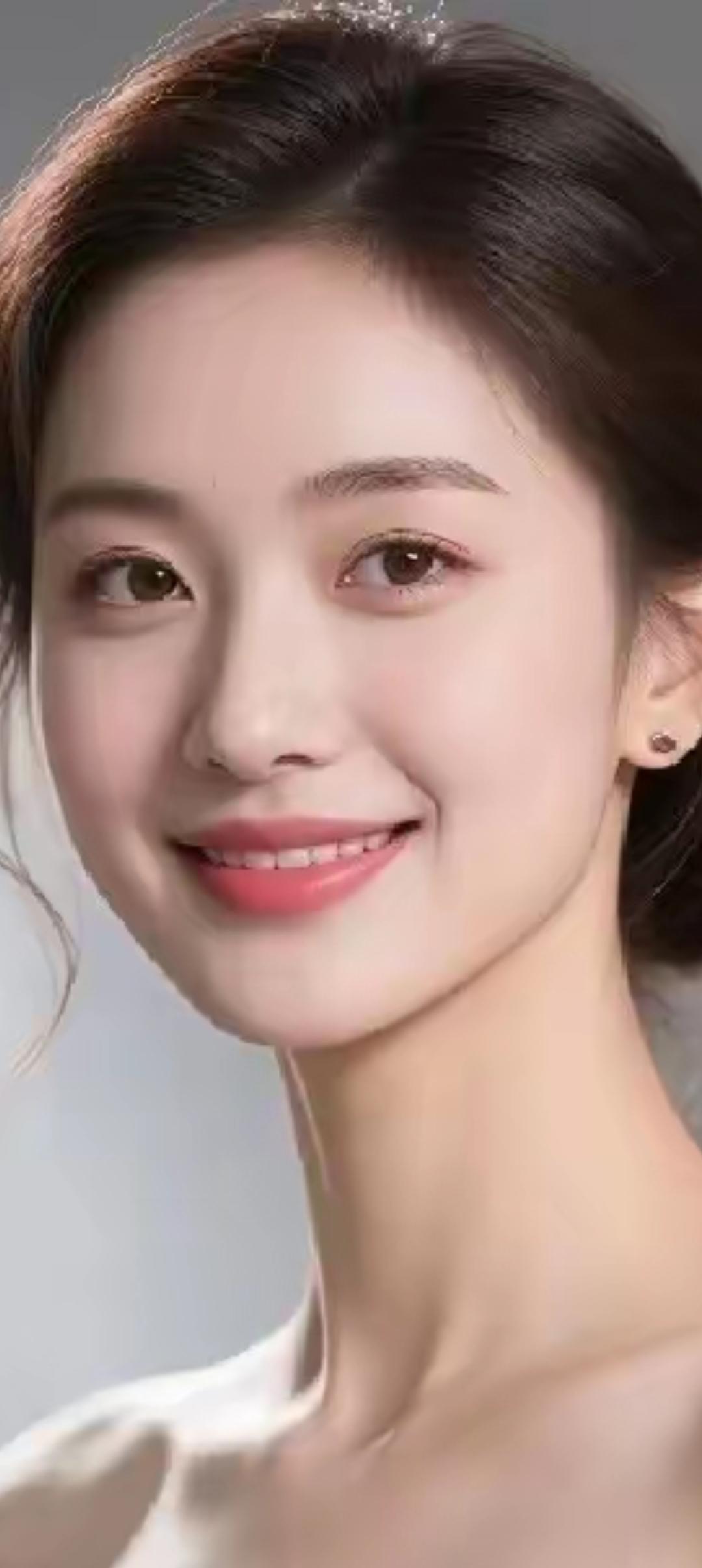 温柔甜美的微笑，散发着迷人的魅力！😊✨