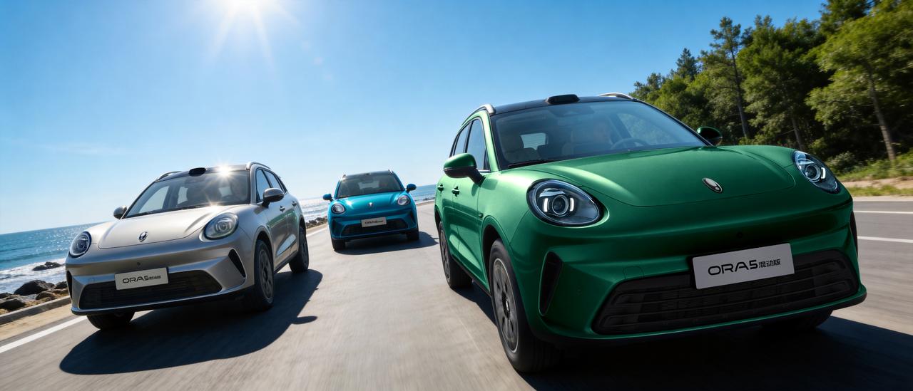 爆个料，现在长城的欧拉5只有BEV，但很快后面还会布局HEV、PHEV、ICE动