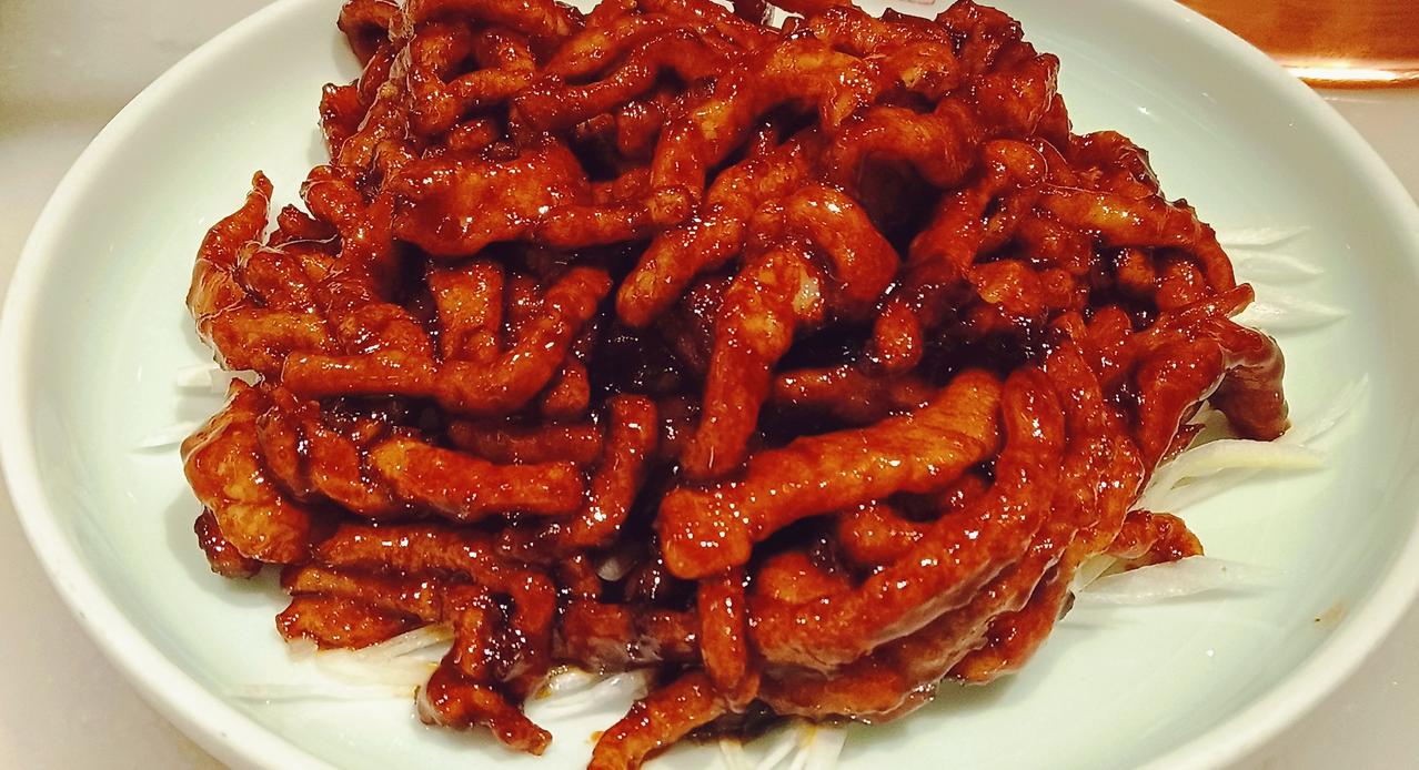 京酱肉然味道不错