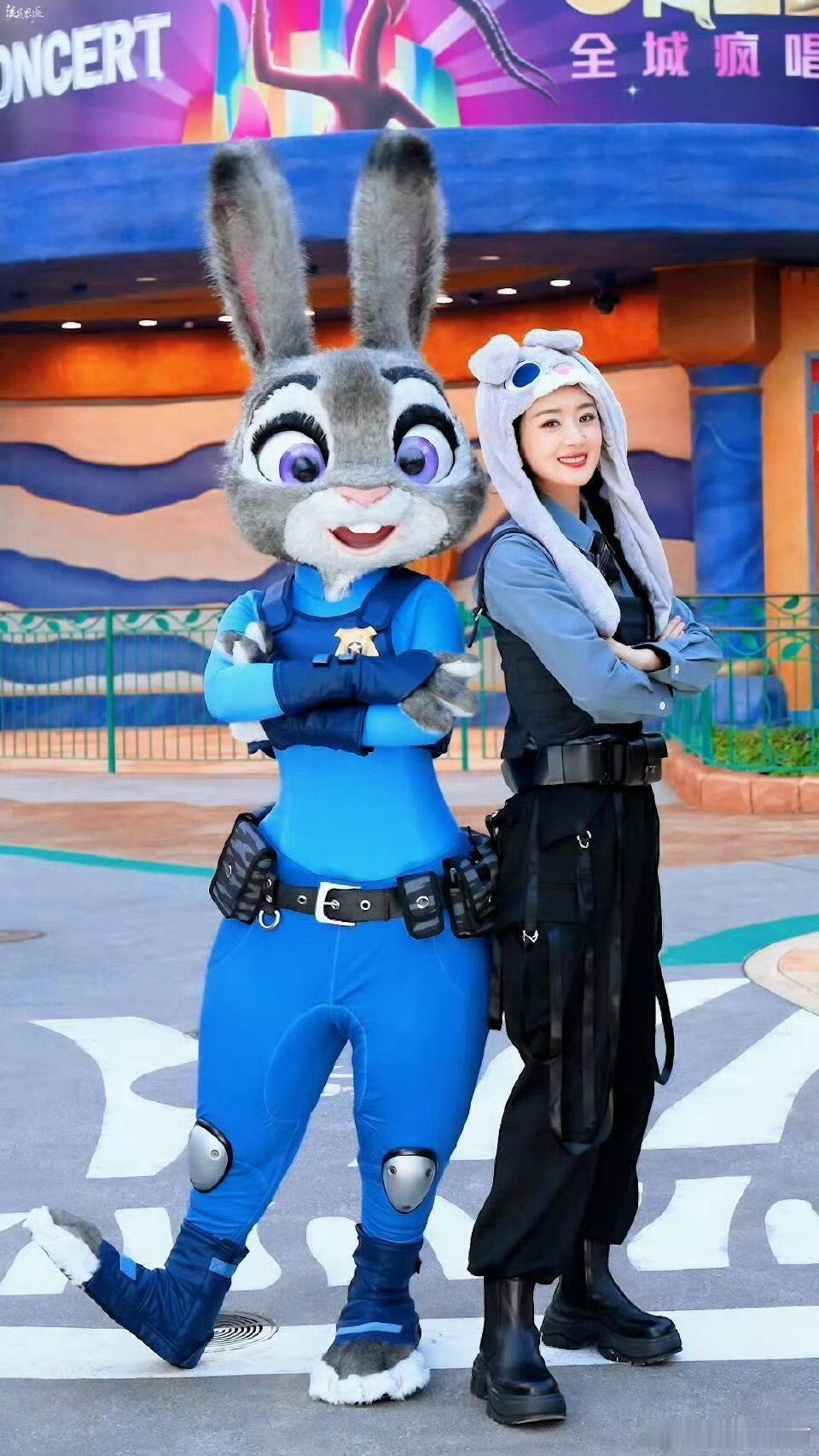 9大女神cos朱迪，果然是美女们的最爱