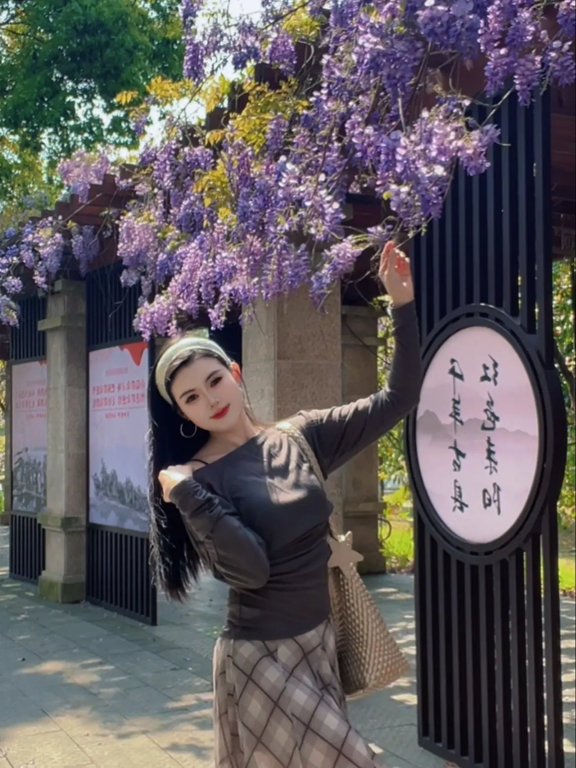 又是一年紫藤花开季 紫色浪漫了整个春天耒阳
