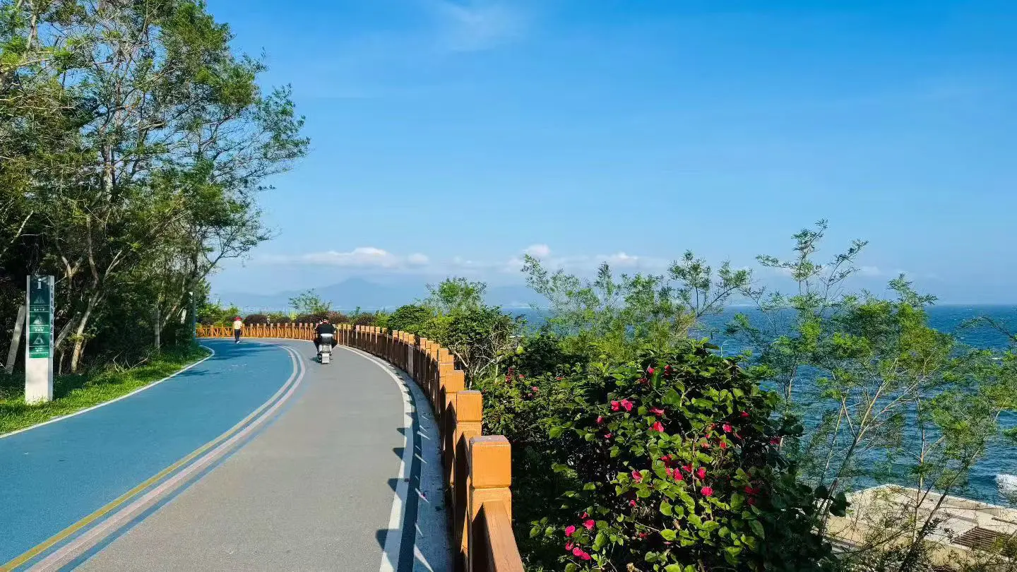 环海路线 沿海骑行vlog