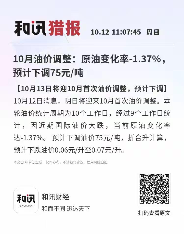 油价“暴跌”6分钱！这是在给咱们发“窝囊费”吗？

盼星星盼月亮，总算把油价下调