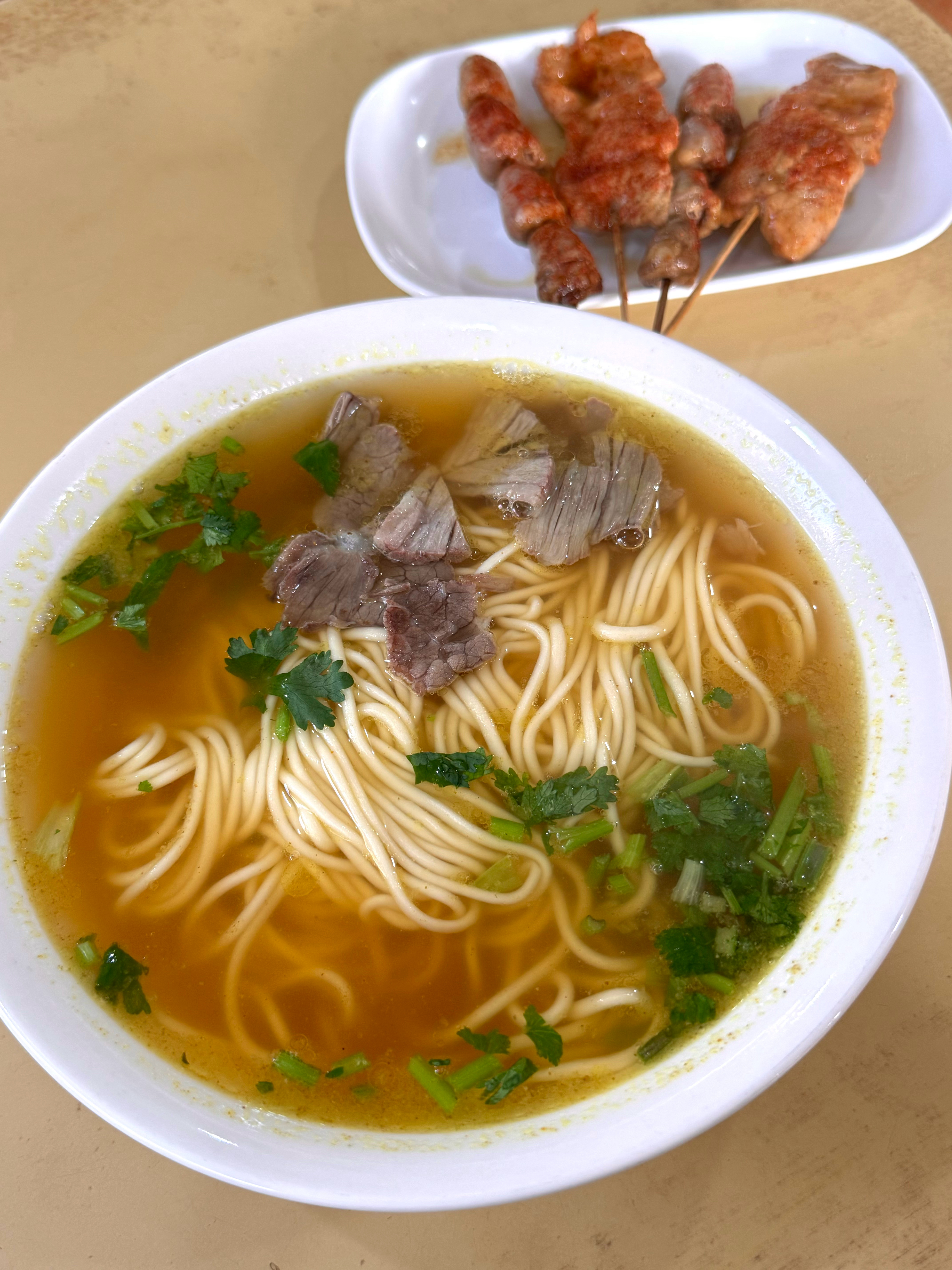 冬天吃碗拉面，身上热乎乎哒～美食拉面微波炉美食