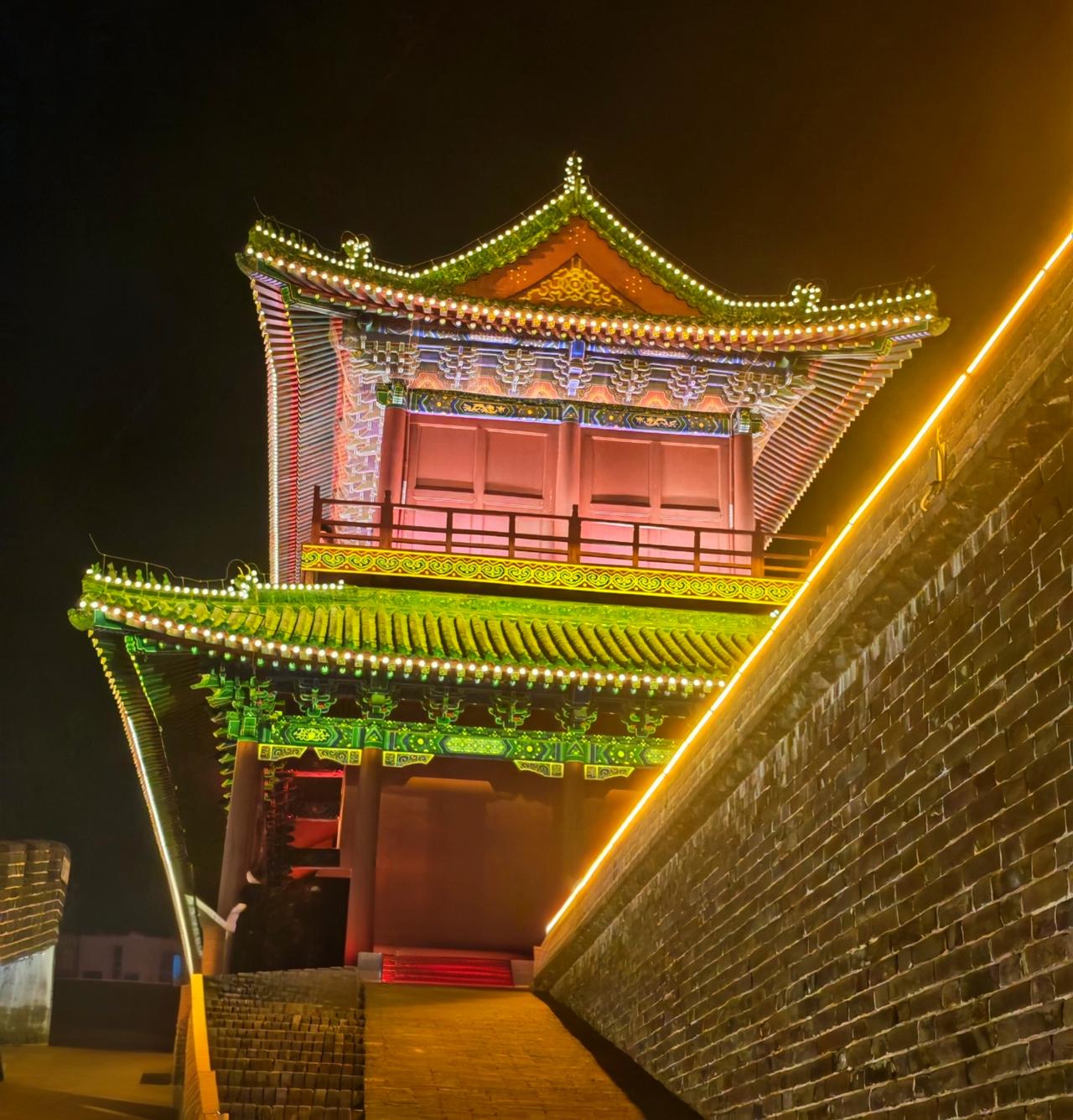 【石家庄正定古城】82-85年主席作为县委书记三年的县城，“九楼四塔八寺，”一座