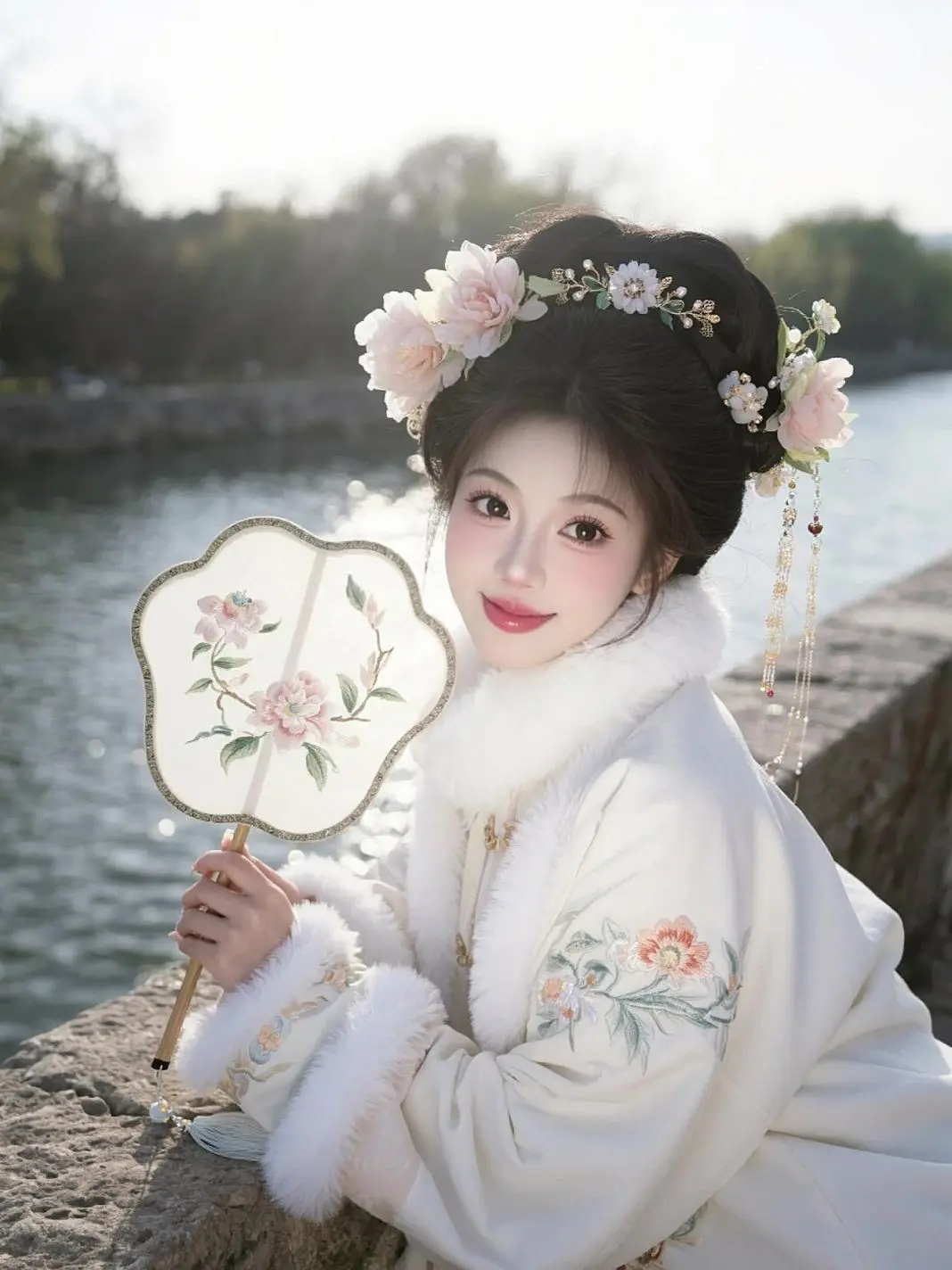 AI湖畔汉服照 随变ai随便玩 写真情绪片