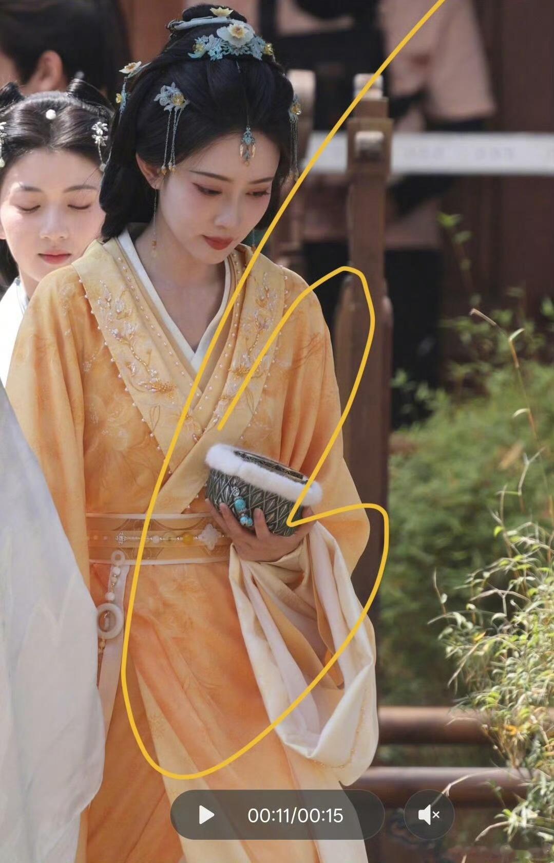 孟子义百花杀明皇汉服造型 ​​​