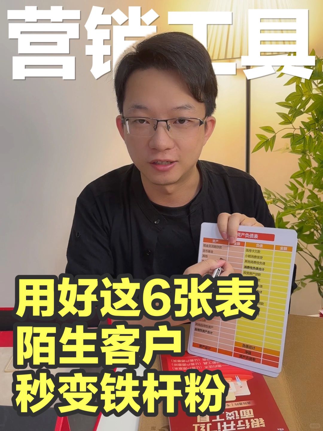 邀约客户用好这6张表，让客户秒变铁杆粉