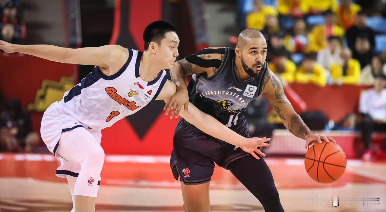 奎因战东北球队再取32分！广东宏远89-81击败吉林，豪取五连胜
今晚CBA一场