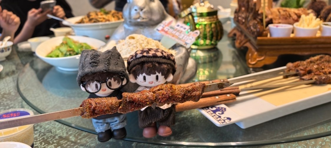 我去，这个烤串好好吃，完全不膻，好香！ 呼和浩特·塞伊德蒙餐(兴安南路店)