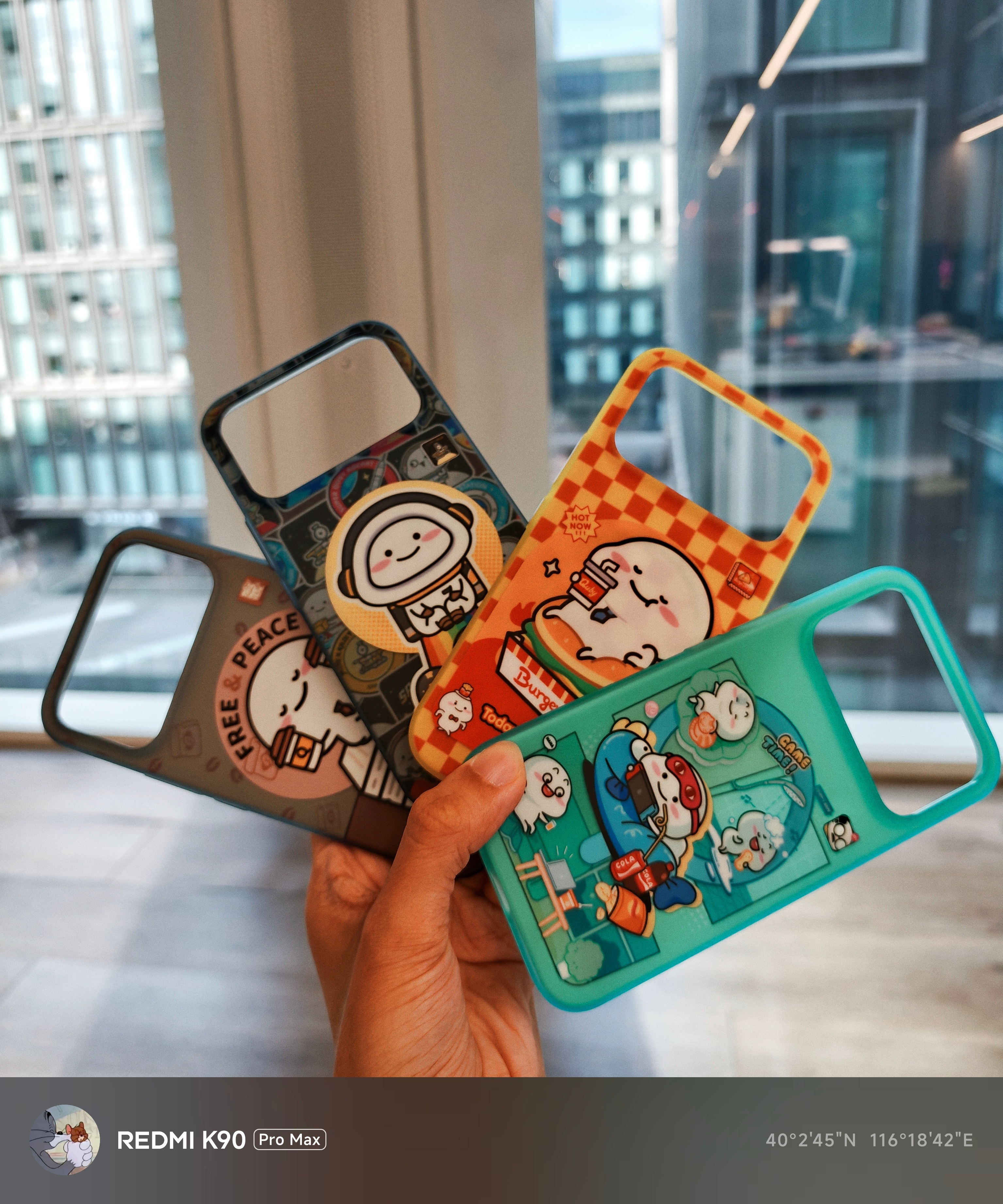 K90ProMax 的乖巧宝宝保护壳收到了，一共四款，都支持磁吸！包裹感，整体厚