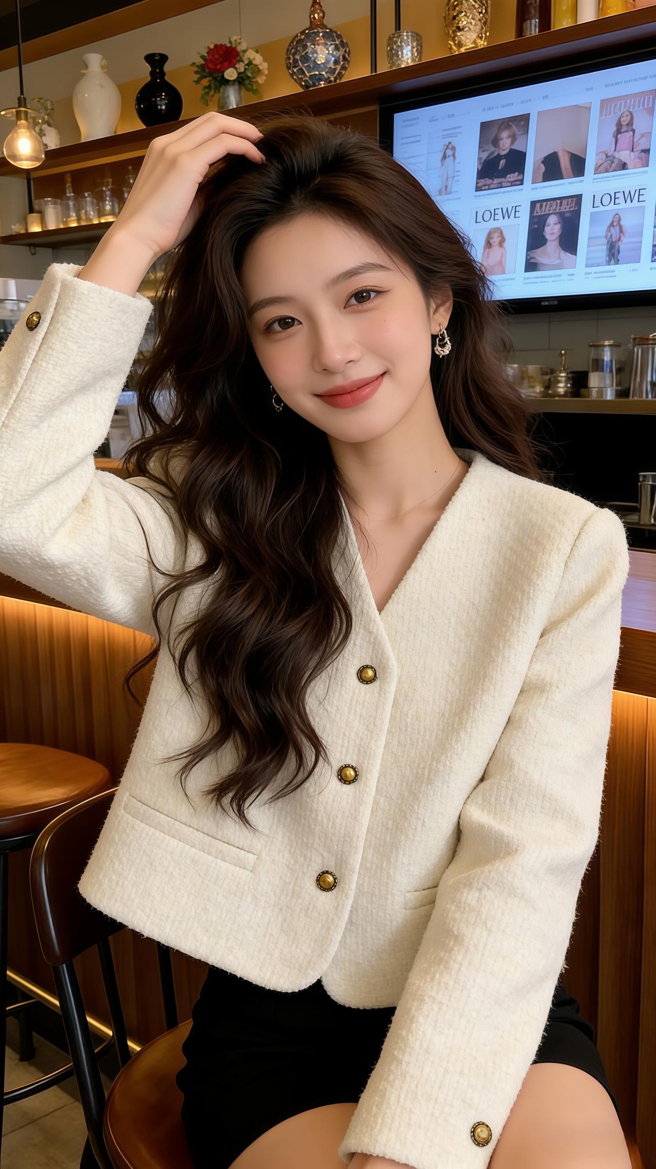 我的春日穿搭look 每日搭配分享👗时尚穿搭 小香风外套 ootd穿搭 穿搭