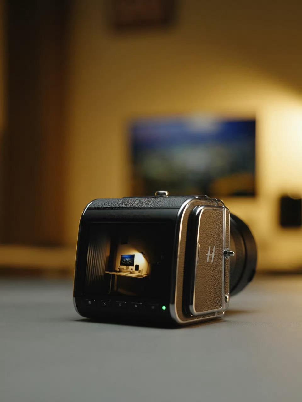 哈苏907X CFV100C经典腰平取景，一亿像素，中画幅，还可以转接老机身50