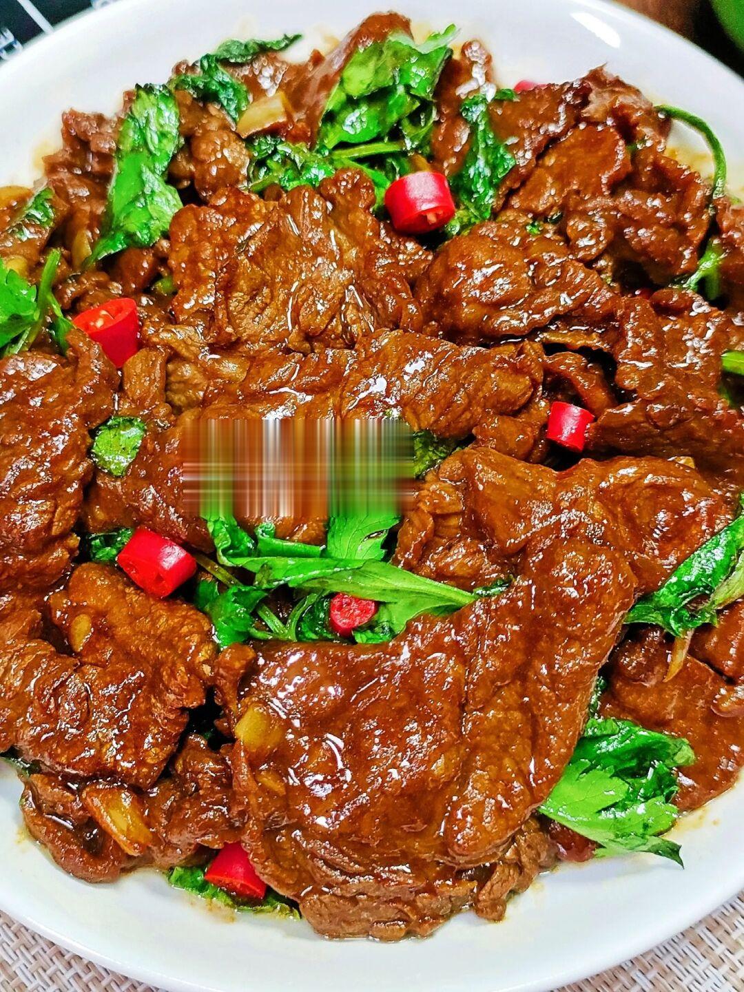 小炒牛肉真的太香了，巨巨巨下饭‼️