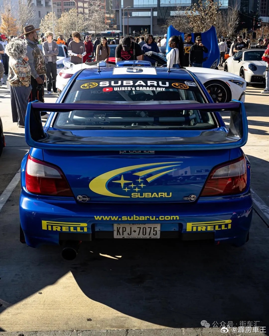 斯巴鲁Impreza GD系列凭借WRC的荣耀成为无数车迷心中的神 。复刻版完美