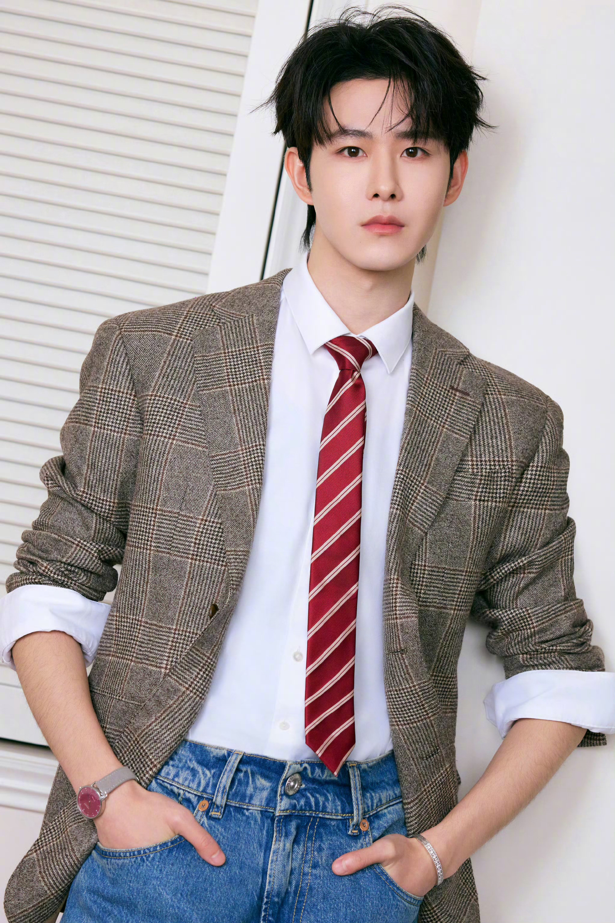 田嘉瑞CL晚宴大片释出～👔 田嘉瑞英伦风ootd