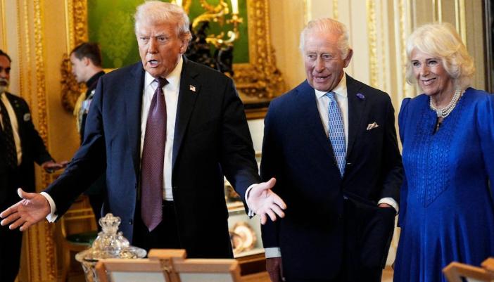 特朗普3月31日发文说：“梅拉尼娅和我很高兴地宣布，英国国王和王后陛下将于4月2