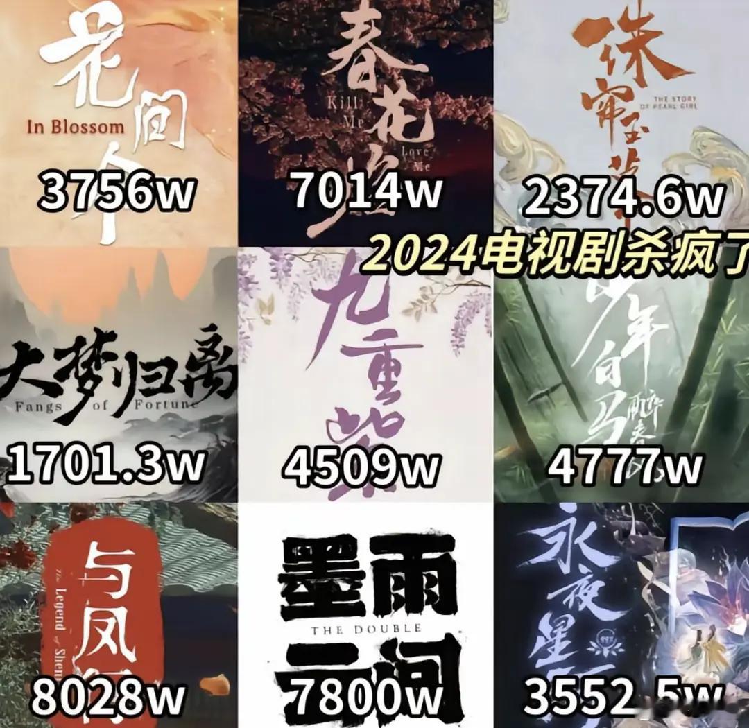 2024年热播剧盘点，都看过的是这个[good] 